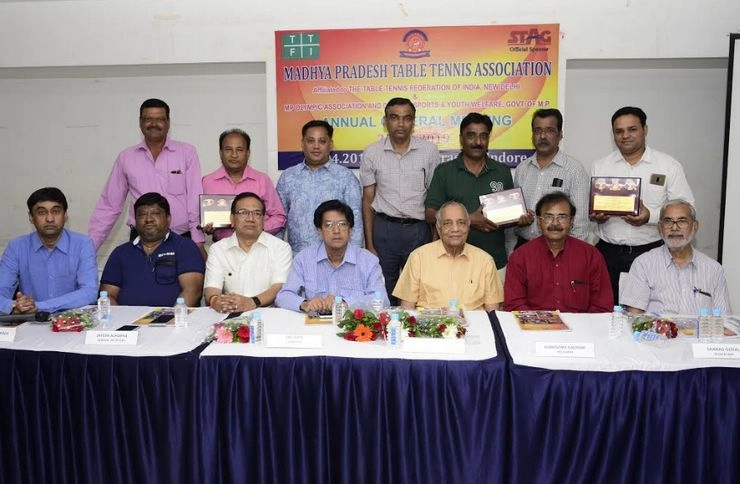 म.प्र. टेबल टेनिस संगठन की साधारण सभा में राज्य स्तरीय स्पर्धाओं का कार्यक्रम घोषित - Madhya Pradesh Table Tennis Associatio