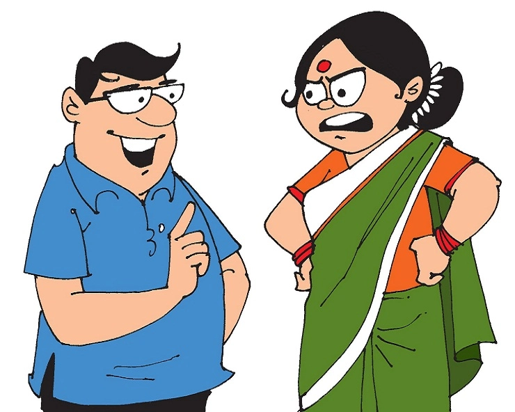 तुम्हारा भूत उतारना पड़ेगा...: Husband-Wife का यह चुटकुला इतना हंसाएगा कि पागल हो जाएंगे - Husband Wife Jokes in Hindi