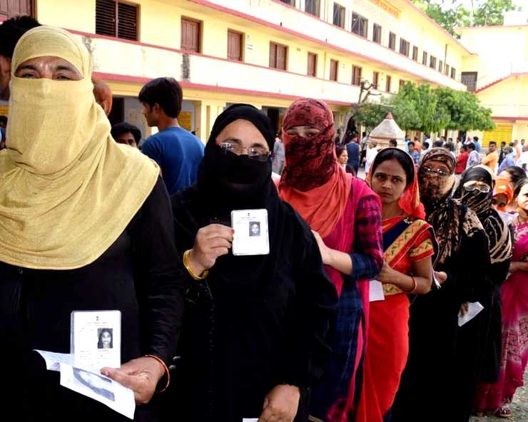 5वें चरण में 63.5 फीसदी, पश्चिम बंगाल में सर्वाधिक 74 प्रतिशत मतदान - Lok sabha election Phase-5 : 62.56 percent total voter turnout recorded