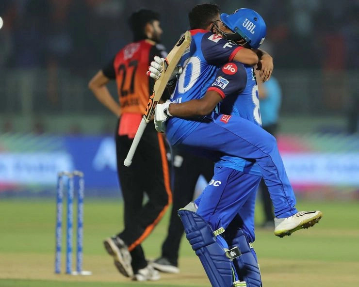 IPL में दिल्ली कैपिटल्स की 2 विकेट से रोमांचक जीत, अगली टक्कर चेन्नई से - IPL 2019, Delhi Capitals