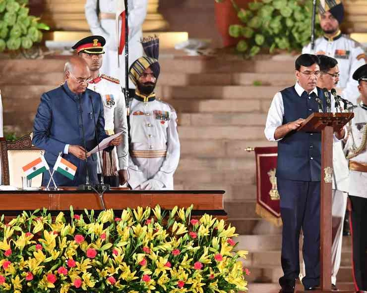 शपथ ग्रहण समारोह में 2 मंत्रियों ने की गलती, राष्ट्रपति ने टोका - Narendra Modi cabinet