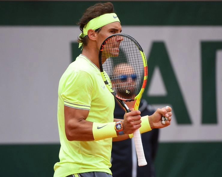 Roger Federer defeated Rafael Nadal। रोजर फेडरर को हराकर क्ले कोर्ट किंग नडाल फ्रेंच ओपन के फाइनल में - Roger Federer defeated Rafael Nadal