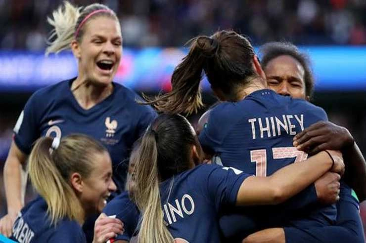 महिला विश्व कप में फ्रांस ने दक्षिण कोरिया को 4-0 से हराया