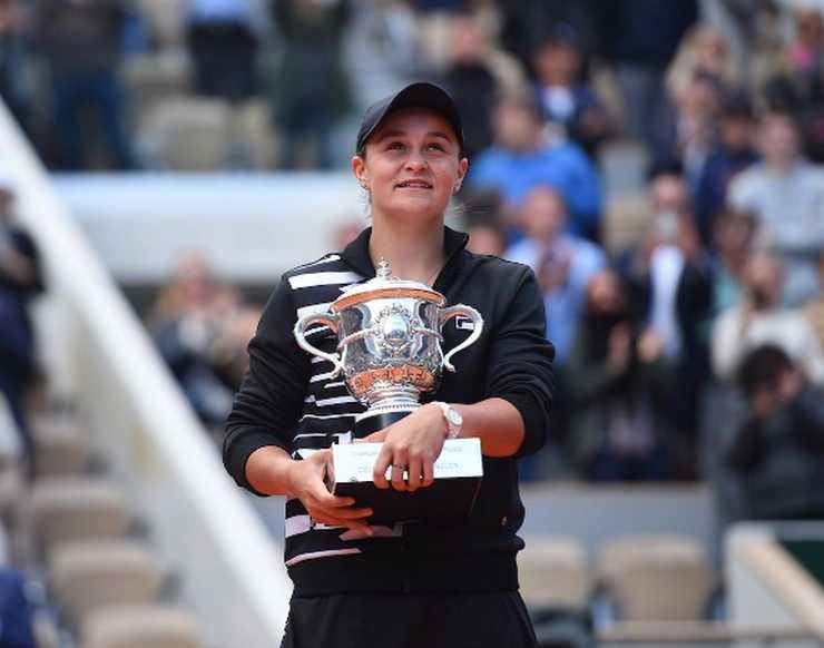 बार्टी ने जीता पहला ग्रैंड स्लैम खिताब, 46 साल के ऑस्ट्रेलियाई सूखे को खत्म किया - French Open 2019: Ashley Barty of Australia won titles