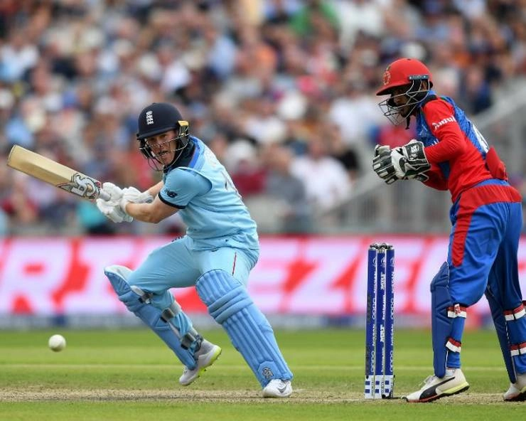 इयोन मोर्गन ने 17 छक्कों का बनाया नया विश्व रिकॉर्ड, वनडे में छक्कों का 'दोहरा शतक' - England vs Afghanistan