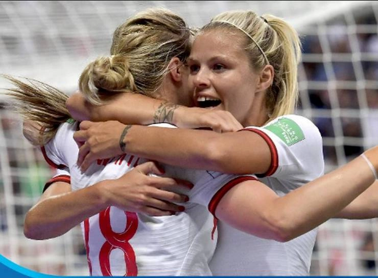 महिला विश्व कप फुटबॉल में इंग्लैंड ने जापान को 2-0 से हराया