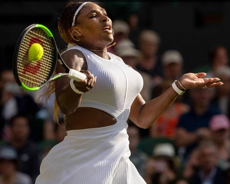 विंबलडन 2019 : सेरेना विलियम्स 24वें ग्रैंड स्लैम खिताब से एक कदम दूर - Serena Williams Grand Slam Wimbledon Championships