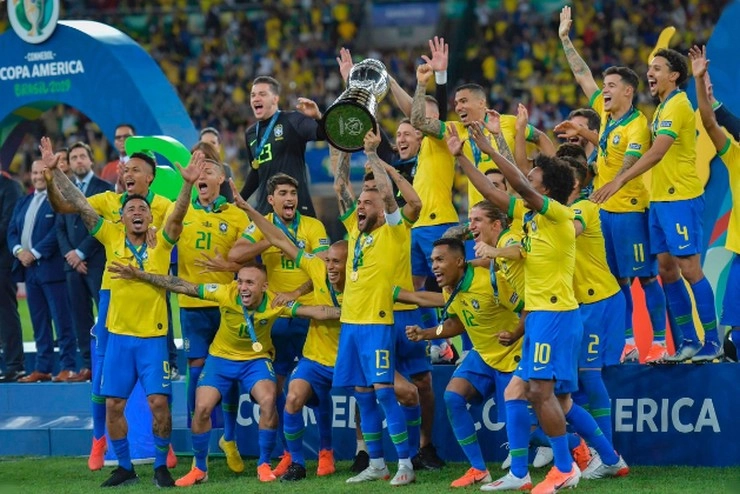 ब्राजील ने जीता कोपा अमेरिका फुटबॉल टूर्नामेंट खिताब, पेरू को दी शिकस्‍त - Copa America Football Tournament