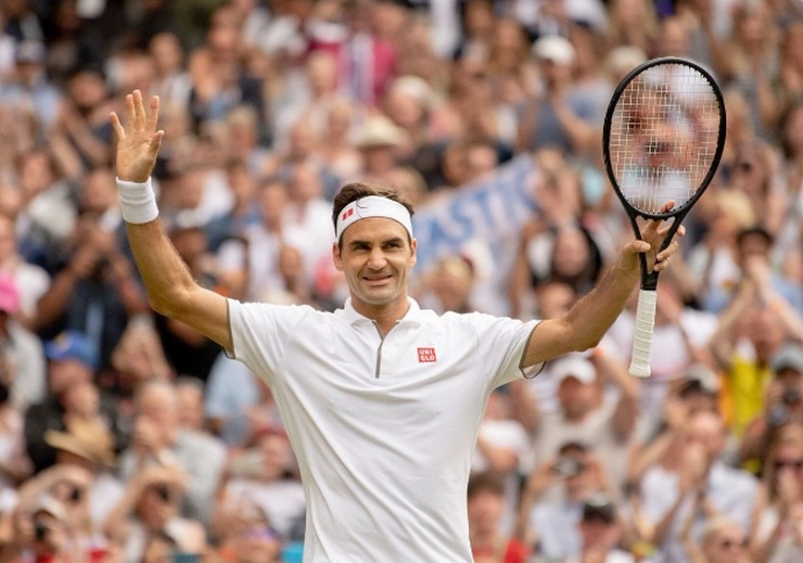 रोजर फेडरर की विंबलडन में 99वीं जीत, क्वार्टर फाइनल में पहुंचे - Roger Federer reached the quarterfinals of Wimbledon
