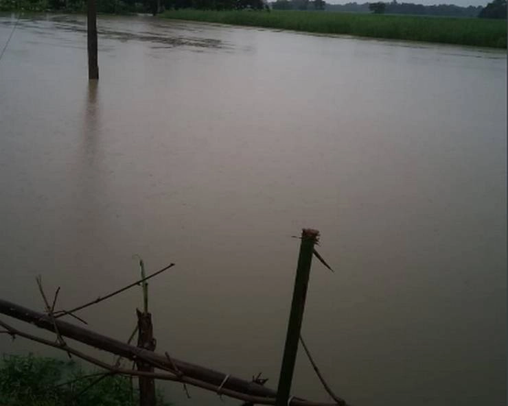 मौसम अपडेट : बिहार से असम तक बारिश का कहर, उफान पर नदियां, लोगों का हाल बेहाल - heavy rain in Bihar and assam