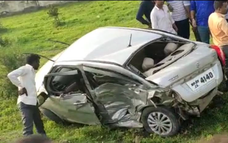 Accident। इंदौर में भीषण कार दुर्घटना में एक्रोपॉलिस कॉलेज की 2 महिला प्रोफेसरों की मौत, 1 घायल - Accident in Indore