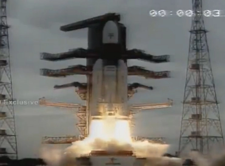 Mission Moon2 Live :चंद्रयान की लॉन्चिंग सफल, सैटेलाइट से मिल रहे अच्छे सिग्नल
