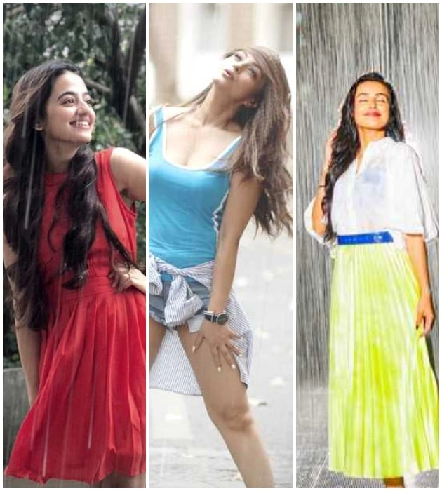 बारिश का जमकर मजा ले रही हैं टीवी की ये अभिनेत्रियां, देखिए दिलकश तस्वीरें - tv actresses monsoon hot photos