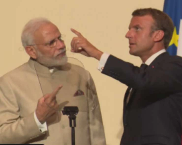 Narendra Modi।कश्मीर भारत का द्विपक्षीय मामला, कोई तीसरा देश बीच में नहीं आए : मैक्रों - France, President Emmanuel Macron, Narendra Modi