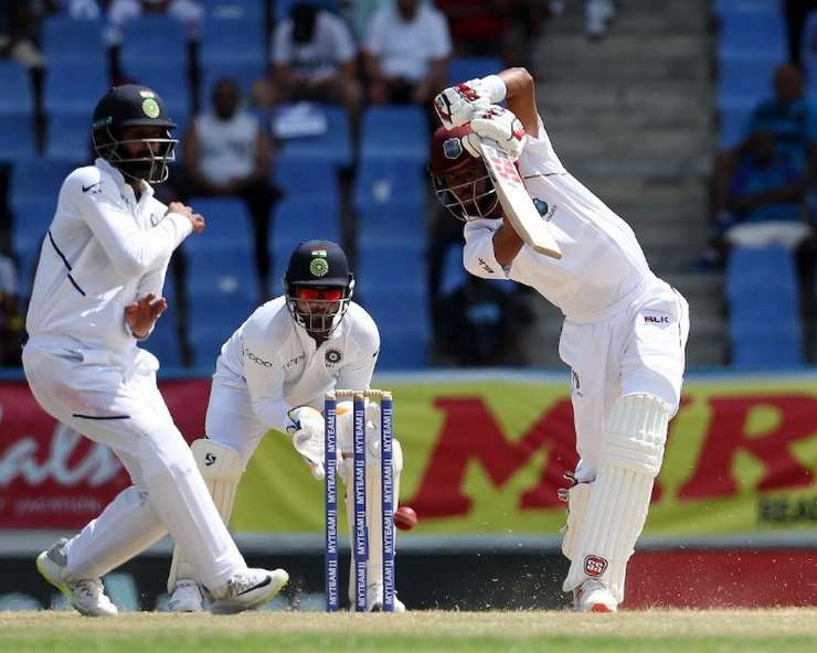 वेस्टइंडीज के खिलाफ पहले टेस्ट में भारत की पकड़ मजबूत