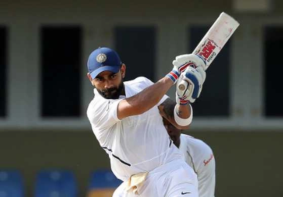 विराट और रहाणे की पहले टेस्ट मैच में अर्द्धशतकीय पारी, भारत को 260 रनों की बढ़त