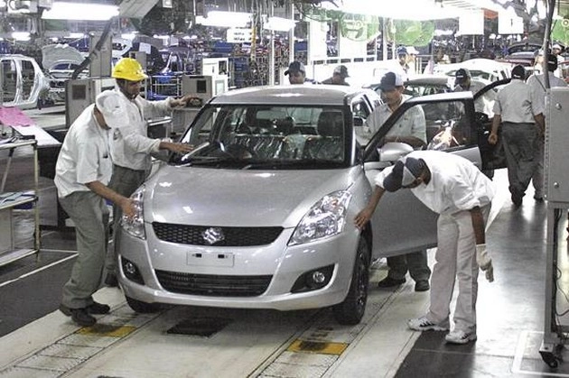 Lockdown : मारुति के मानेसर प्लांट में 50 दिन बाद शुरू हुआ काम - Maruti Suzuki India start vehicle production at manesar