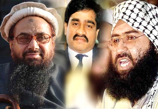 भारत का बड़ा कदम, मसूद अजहर, हाफिज सईद और दाऊद आतंकवादी घोषित - Masood Azhar, Hafiz Saeed, Dawood declared terrorists under new UAPA law