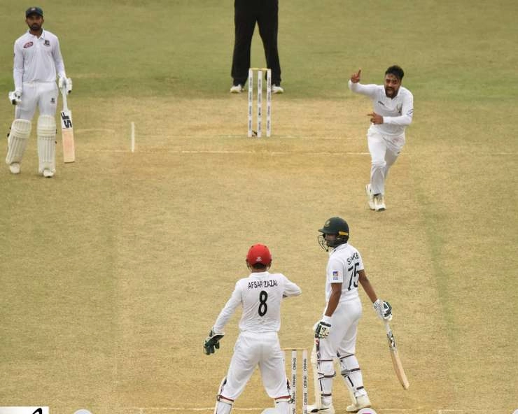 बांग्लादेश पर ऐतिहासिक जीत से अफगानिस्तान केवल 4 विकेट दूर - Afghanistan test team