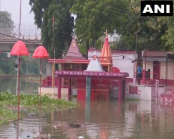 गंगा-यमुना का रौद्र रूप, वाराणसी में सैकड़ों गांव बाढ़ की चपेट में - Ganga Yamuna river floods