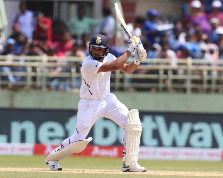India-South Africa test match | INDvsSA : रोहित का दोहरा शतक, दक्षिण अफ्रीका का शीर्ष क्रम लड़खड़ाया