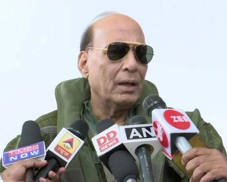 रक्षामंत्री राजनाथ सिंह ने राफेल विमान की उड़ान के अनुभव साझा किए