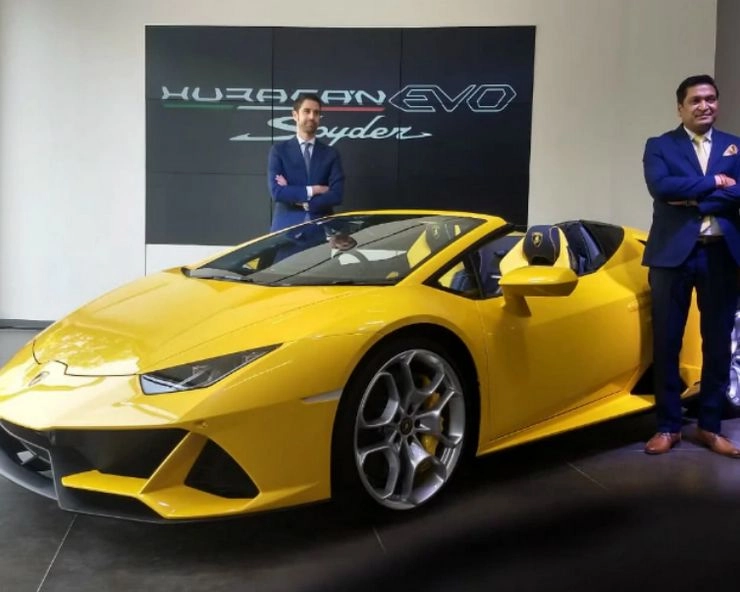 Lamborghini | लम्बोर्गिनी की ह्यूराकन इवो स्पाइडर लांच, कीमत 4.10 करोड़ रुपए