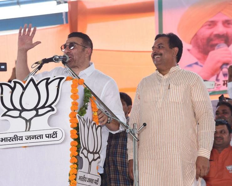 सनी देओल ने क्यों कहा- ये 'ढाई किलो का हाथ' आपके सामने जोड़ने आया हूं... - Haryana election : Sunny deol addressed rally in favour of Captain Abhimanyu