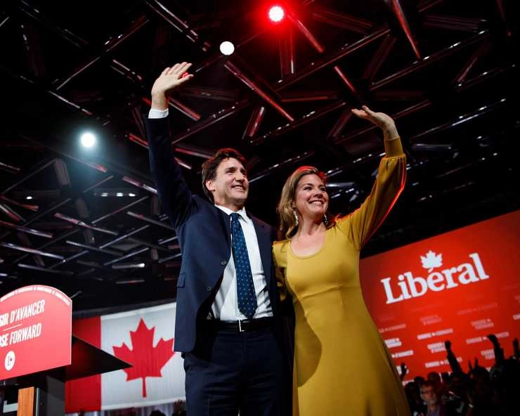 कनाडा में फिर सरकार बनाने की तैयारी में जस्टिन ट्रूडो
