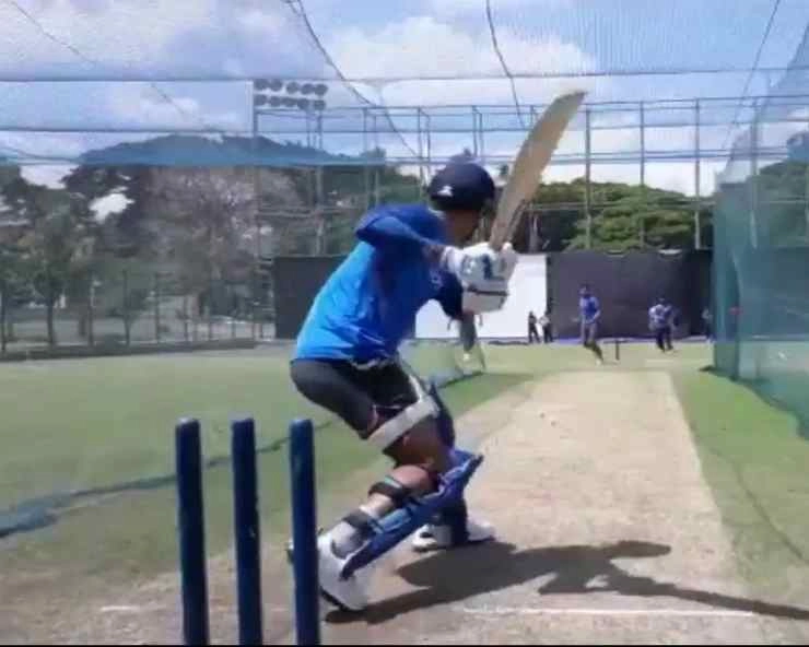 धोनी ने अभ्यास शुरू किया, लेकिन वेस्टइंडीज श्रृंखला के लिए उपलब्ध नहीं - MS Dhoni World Cup ICC