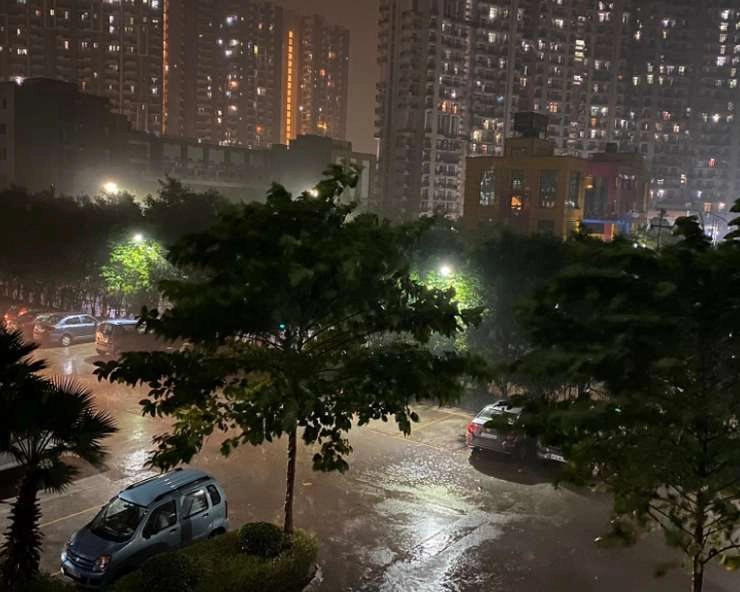 Weather Alert : दिल्ली में मौसम में अचानक बदलाव, कई स्थानों पर हल्की बारिश - Weather updates
