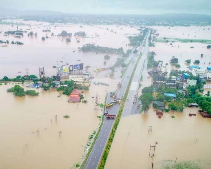 वर्ष 2019 में पश्चिमी महाराष्ट्र में अभूतपूर्व बारिश ने मचाई तबाही