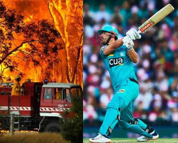 गजब क्रिकेटर, हर छक्के पर 250 डॉलर का दान - lynn maxwell short to donate 250 dollars to australia bushfire victims for every six they hit in bbl