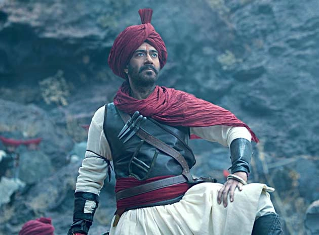अजय देवगन की 'तान्हाजी : द अनसंग वॉरियर' बनी 2020 में 200 करोड़ क्लब में शामिल होने वाली पहली फिल्म