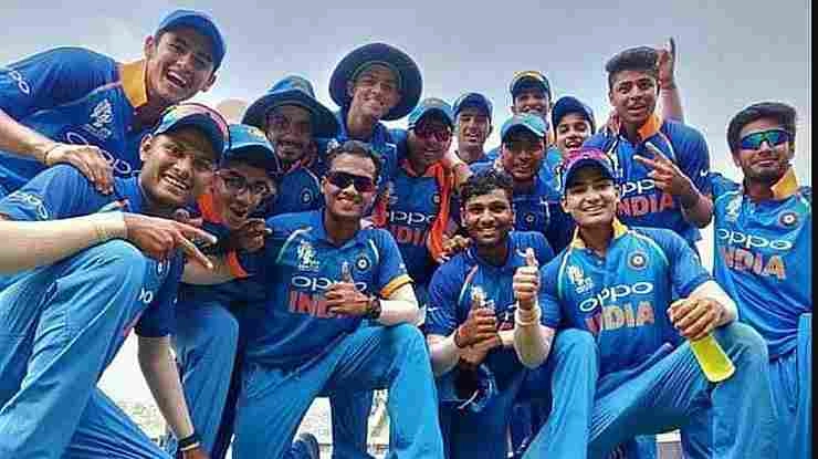U-19 वर्ल्ड कप : भारत ने डकवर्थ लुइस नियम के तहत न्यूजीलैंड को हराया - India New Zealand Under-19 World Cup