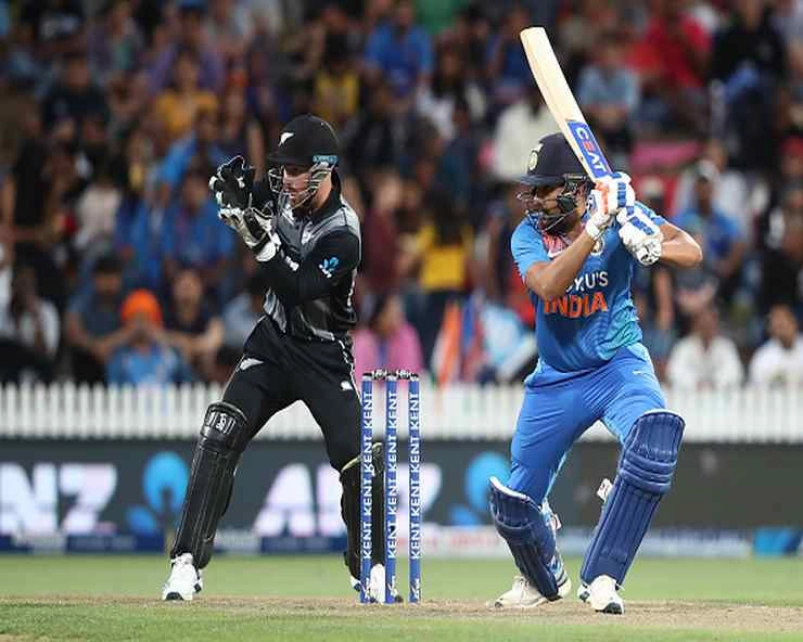 सलामी और पुछल्ले बल्लेबाजों की बदौलत भारत ने न्यूजीलैंड को जीत के लिए दिया 185 रनों का लक्ष्य - Openers and Finishers swells india past 184 runs against NZ