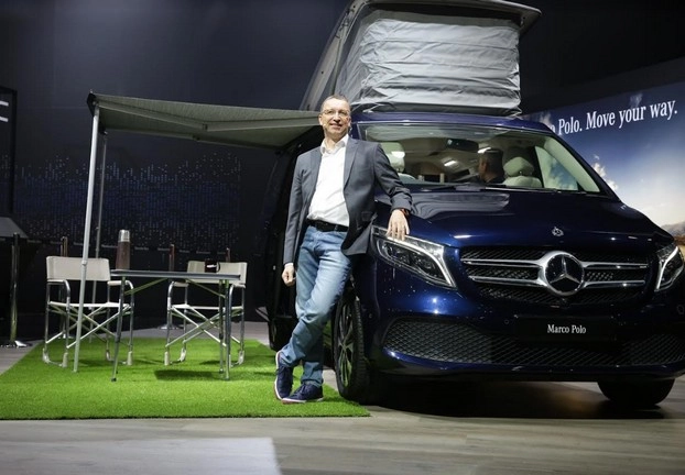 Mercedes-Benz ने लांच की किचन और बेड वाली कार, जानिए Marco Polo की 5 खास बातें.. - Auto Expo 2020 : Mercedes-Benz Marco Polo