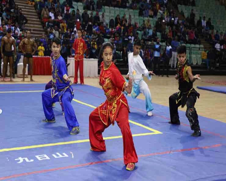 दिल्ली स्टेट वुशू चैम्पियनशिप में उतरे 500 खिलाड़ी - 500 players landed in Delhi State Wushu Championship