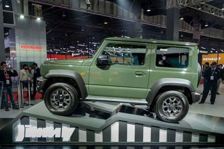 Suzuki Jimny | मारुति ने ऑटो एक्सपो में प्रदर्शित की चौथी पीढ़ी की गाड़ी सुजुकी जिम्नी