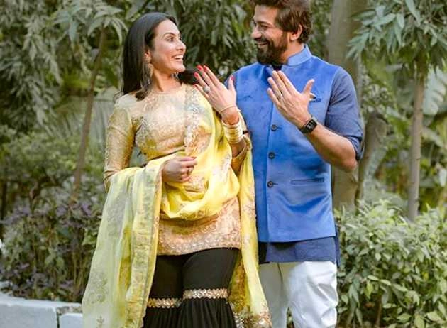 काम्या पंजाबी ने शलभ दांग संग की सगाई, तस्वीरें हुईं वायरल - kamya punjabi engaged with boyfriend shalabh dang photos viral