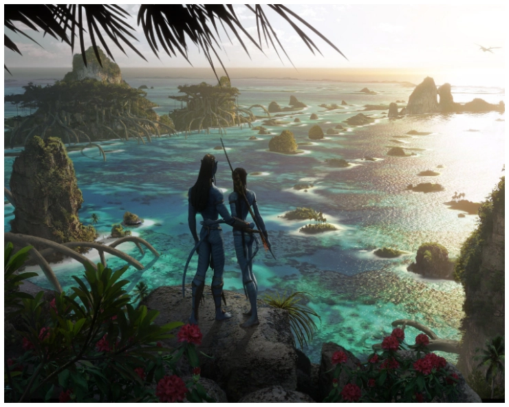 जेम्स कैमरून ने कुछ इस तरह शूट किए अवतार के सीक्वल्स के अंडरवाटर सीन्स, देखें BTS फोटोज - BTS photos of Avatar sequels sets, know how James Cameron shot underwater scenes