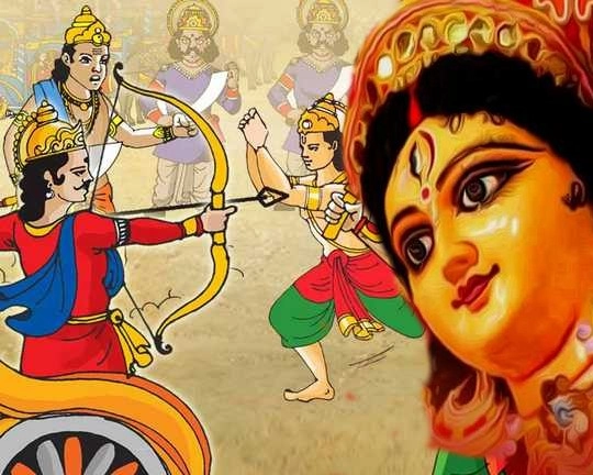 चैत्र नवरात्रि विशेष : महाभारत युद्ध में साथ दिया था इन 4 देवियों ने दिया था साथ - Durga devi in mahabharata