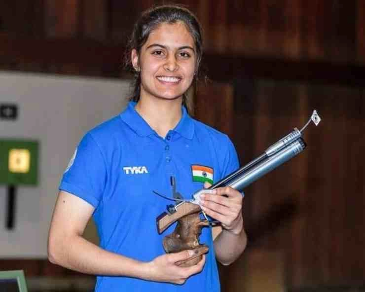 National Shooting: भाकर ने महिला 25 मीटर पिस्टल में 4 स्वर्ण के साथ सूपड़ा किया साफ - Manu Bhaker won 4 gold in National Shooting Championship