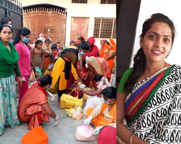 बुरे वक्त में किन्नर भी लोगों की मदद के लिए आगे आए - Corona Virus : Help by kinnar community in Chhatarpur