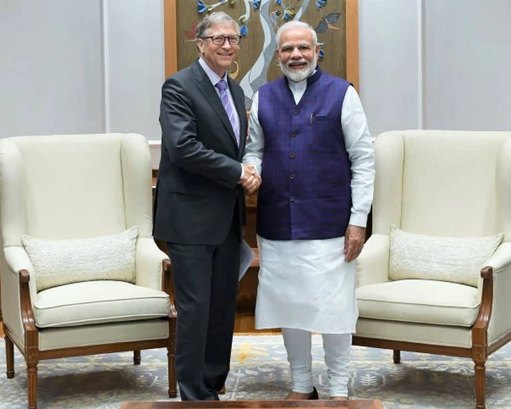 PM मोदी ने बिल गेट्स को बताई अपनी जैकेट की खासियत, स्‍मृति ईरानी ने शेयर किया वीडियो - Bill Gates Modi Interview