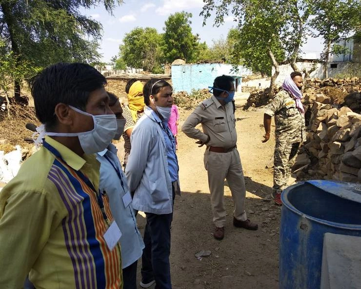 बड़ी खबर : कोरोना संदिग्ध की जांच करने गई मेडिकल टीम पर हमला, ASI का सिर फूटा - Coronavirus : Attack on medical team in Sheopur Madhya Pradesh