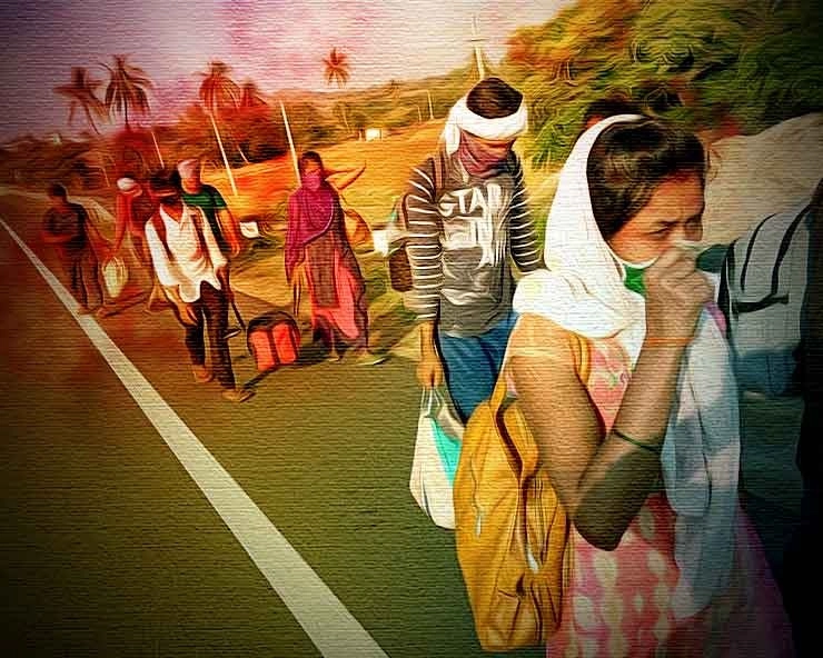 इंदौर से मुंबई का आंखों देखा हाल: एक किलोमीटर भी ऐसा खाली नहीं जहां मजदूरों का समूह न हो - Covid 19, Labour Migration, Mumbai Agra Highway