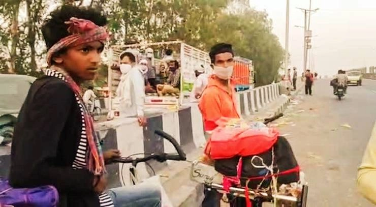 कानपुर-कोलकाता हाईवे से Ground Report : साहब, भूख से हारे से तो निकल पड़े साइकल से, प्रवासी मजदूरों के सफर की कहानी, उन्हीं की जुबानी