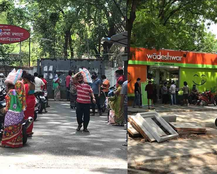 पुणे से Ground Report : दुकानें और रेस्टोरेंट शुरू, अब संकट वर्करों का