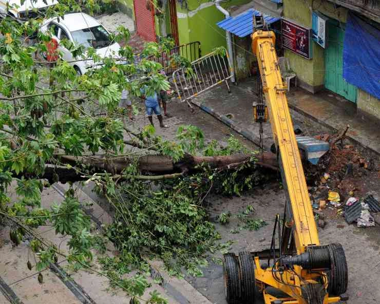 कोरोना के कहर के बीच अम्फान ने बढ़ाई आफत, लॉकडाउन ने छीनी रोजी, तूफान ने आशियाना - cyclone amphan west bengal digha ground report